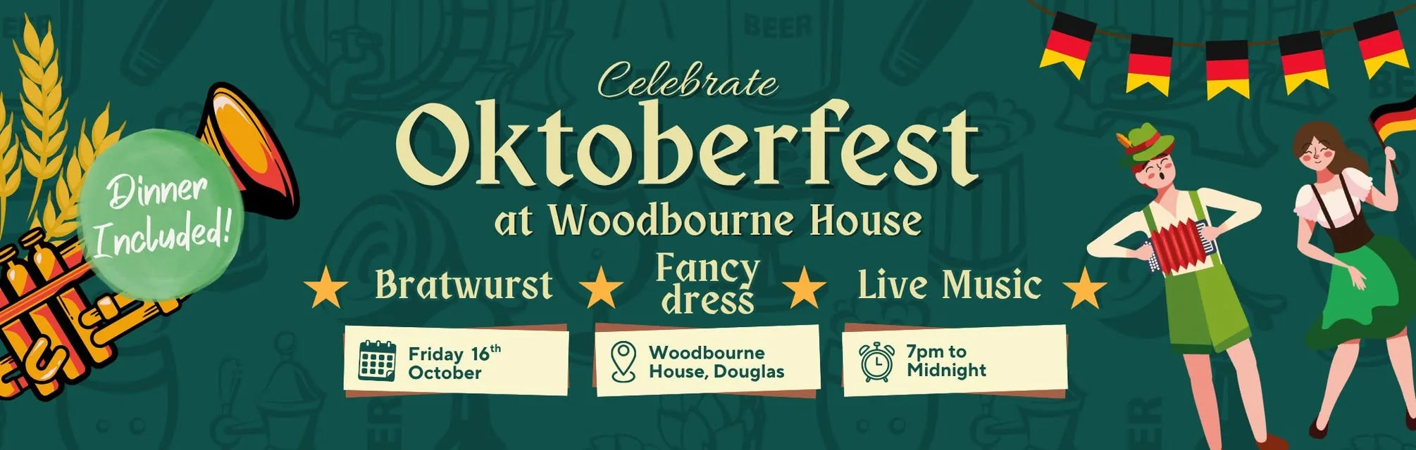 Oktoberfest at Woodbourne House event image